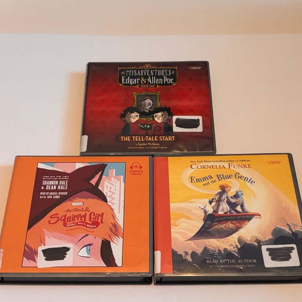Lot of 3 Childrens Audiobooks on CD
